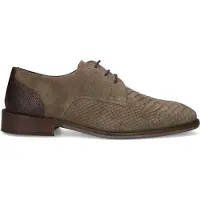 Stefano lauran Heren Geklede Schoenen Art-msh010086 - Taupe - Maat 42,5