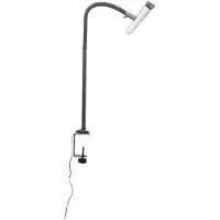 MAUL Monitorlamp MAULgate LED 3.000 - 6.500 K dimbaar tafelklem zwart