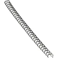 Fellowes metalen draadrug 8 mm zwart (100 stuks)