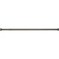 Spirella Douchestang Kreta 75-125cm Zwart