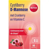 Roter 2+2 gratis: Cystiberry D-Mannose 60 tabletten