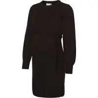 Mamalicious Gebreide jurk 'New Anne' bruin