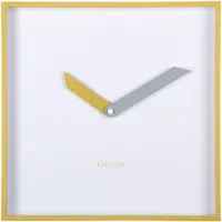 Karlsson Klok Cool Retro Cuadrado Citrine Yellow