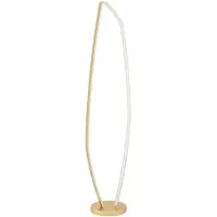 Eglo Gouden led staande lamp Vallerosa