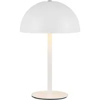 TRIO Tafellamp Munoz wit Ø 13cm