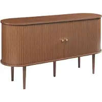 En.casa Sideboard Mapia dressoir 140x40x75 cm walnootkleurig []