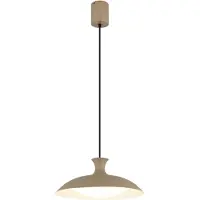 Globo Moderne hanglamp Rocha zand bruin
