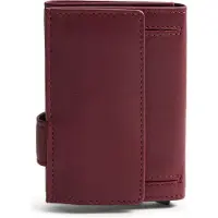 The Chesterfield Brand Leren kaarthoes Bennett Cardholder Berry donkerrood