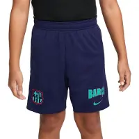 Nike Barcelona Trainingsshorts Dri-FIT Strike 3de - Blauw/Green Frost Kids
