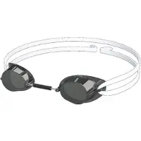Speedo Swedish zwembril Rood / Grijs || Maat: One size
