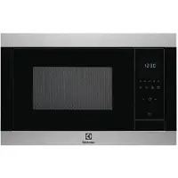 Electrolux Inbouwmagnetron Serie 600, model CMS4253TMX, met quartzgrill, 25 liter, anti-vingerafdruk coating, 900 W magnetron, 1000 W grill