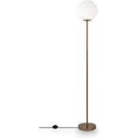 Maytoni Ringvloerlamp, staande lamp E27, messing