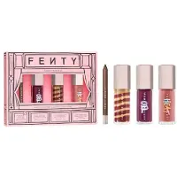 Fenty Beauty - Glossy Posse IX - 3 Gloss Bomb lipglossen + mini lip liner - Limited Edition Lip Cadeauset