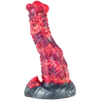 Kiotos Monstar Dildo Beast Nr. 77 Urrax - roze/paars/zwart