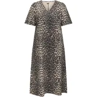 ONLY Carmakoma Carlina Midi-jurk Dames Zwart 46