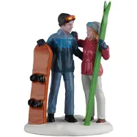 Lemax General Kerstdorpminiatuur Winter Date (ski Date) 3,7 X 5,3 X 7,5 Cm