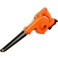OEM Accublazer voor bladeren, 2-in-1 functie met stofzuiger, luchtsnelheid van 120 mijl per uur, oranje
