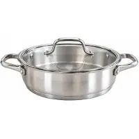 Bavary Braadpan 24 cm met glazen deksel