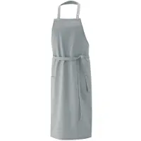 Exner Bib Apron 80 x 100 cm EX106 - Silver Grey - 80 x 100 cm