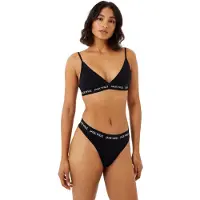 Jack Wills Biddstone-bralette voor dames (set van 2) (Zwart)