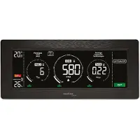 Technoline CO2-meter - WL 1035 - 233x100x47mm - zwart - luchtkwaliteitsmeter - TL-WL1035