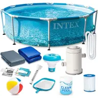 Intex 28208 Stalen Frame Zwembad 305x76 cm 16-in-1