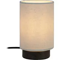 Lucide ALBANE – Bureaulamp – Ø 12 cm – 1xE14 - Donkerhouten uitstraling – donkerhout-look