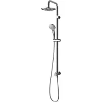 Ideal standard IS Duschsysteem Idealrain, geschikt voor inbouwmontage, chroomkleurig