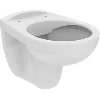 Ideal standard Eurovit wandtoilet met verborgen spoelreservoir, zonder spoelrand