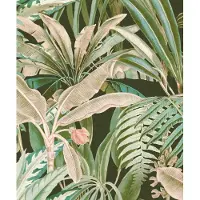 Rasch Fotobehang 590159 - Tropische Palmbomen & Bananenbladeren (3x2.5m)