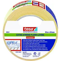 TESA Dubbelzijdige Tape - Extra Sterk - Geel - 25m X 50mm