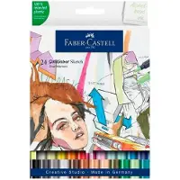 Faber-Castell Filzstifte - 24 st. - Goldfaber Skizze - - One Size - Filzstifte
