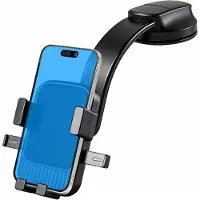 Mobigear Telefoonhouder auto Dashboard Klem Universeel - Zwart