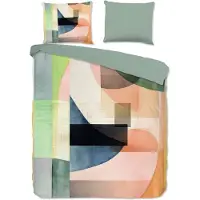 Muller Textil Good Morning Dekbedovertrek "Sneezle" - Multi - (240x220 cm) - 100% Katoen
