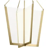 Kichler LED Hanglamp Calters | 72.3W 3000K 4461Lm 830 | Champagne Gold