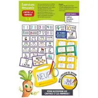 Lisciani - Carotina - exercices amusants chiffres et animaux - Fr