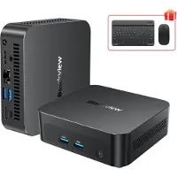 Blackview MP300 Mini Game PC Sets - Intel Core 5 210H - 16GB LPDDR4X - 512GB SSD - WiFi 6 - Windows 11 Pro - mini desktop pc - Zwart
