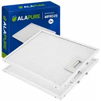 Alapure 2x Metaalfilter voor Smeg 4055468278 298x238mm