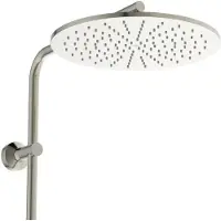 Ideal standard CeraTherm - Doucheset met thermostaat, diameter 30 cm, staal A7589GN