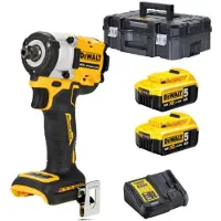 DeWalt DCF922P2T-QW 18V Li-ion XR accu slagmoersleutel set (2x 5.0Ah) met ratel in TSTAK - 1/2