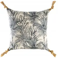Eurofirany Decoratieve Kussenhoes Kiara 45x45 cm Beige Boho met Kwastjes
