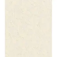 Rasch Vliesbehang 483505 - Plasterstructuur Crème Wit