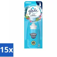 Glade 15 x - Sense & Spray - Ocean Adventure - 18 ml - Voordeelverpakking - 15 stuks