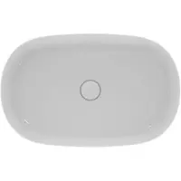 Ideal standard Ipalyss opbouwwastafel, 60cm, ovaal, wit