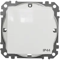 Schneider Electric Schneider Sedna Design, enkele schakelaar, IP44, wit