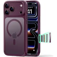 ESR Classic Hybrid MagSafe iPhone 18 Pro Max Hoesje Frost Rood