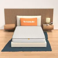 Merkloos Orthopedisch Matras voor Franse Bed 120 x 200 cm