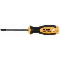 Ironside 120021 Werkstattschraubendreher PH 1 x80 2-Komponenten-Griff Chrom-Vanadium-Stahl