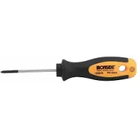 Ironside 120019 Werkstattschraubendreher PH 0 x60 2-Komponenten-Griff Chrom-Vanadium-Stahl