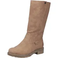 Rieker Damenschuhe Stiefel Gefüttert Stiefel Braun Freizeit